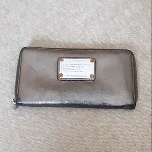 Marc by Marc Jacobs leather zip wallet
